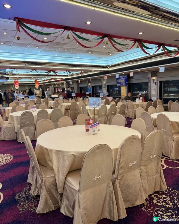 🎅聖誕郵輪食buffet睇夜景🛳️同lulu豬🐽打卡📷