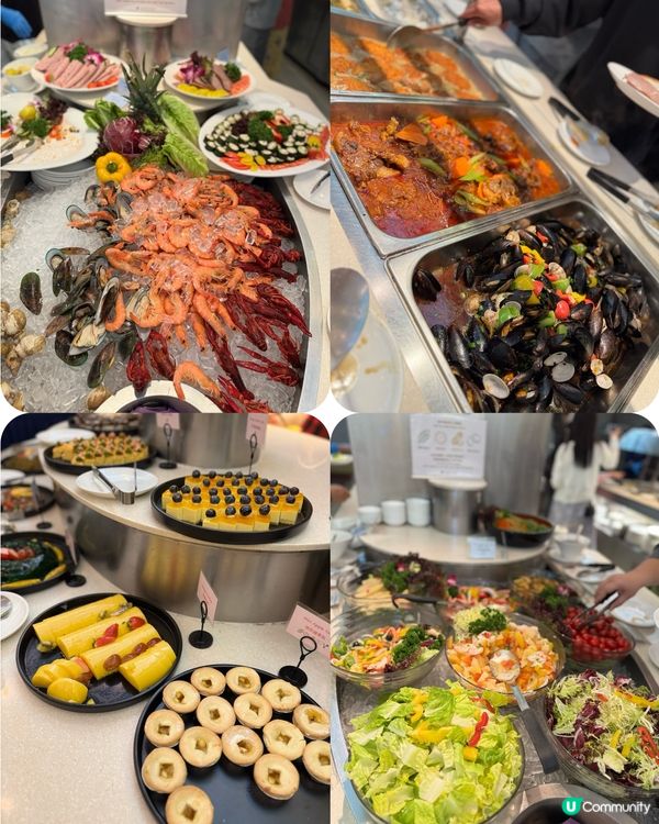 🎅聖誕郵輪食buffet睇夜景🛳️同lulu豬🐽打卡📷