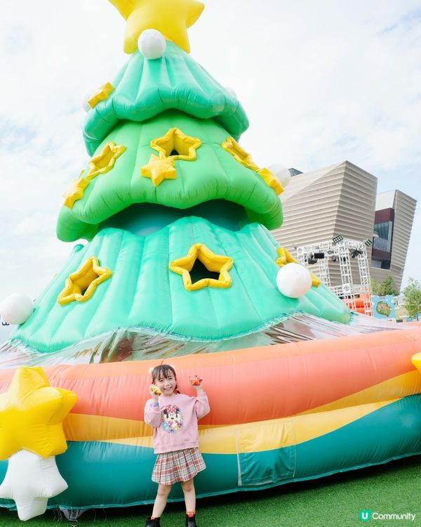 小朋友放電必去！西九充氣樂園勁好玩🥳