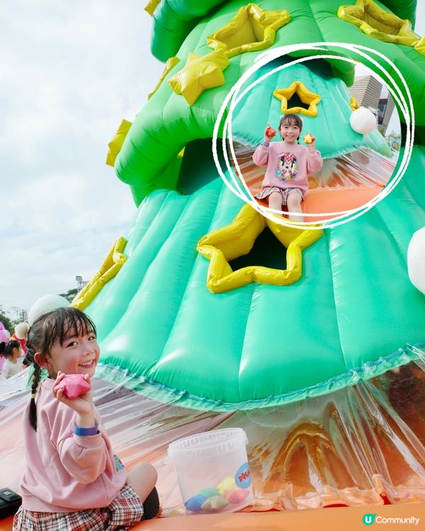 小朋友放電必去！西九充氣樂園勁好玩🥳