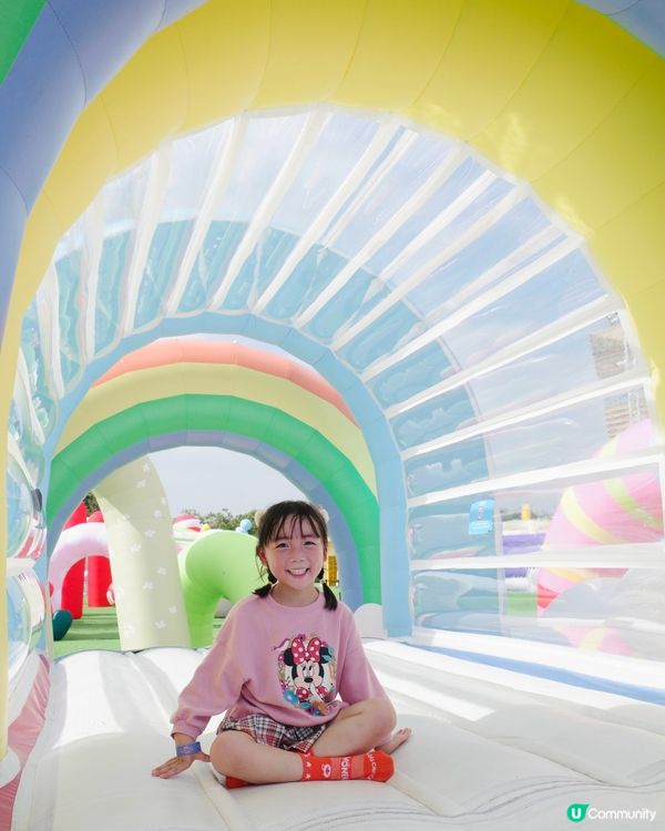 小朋友放電必去！西九充氣樂園勁好玩🥳