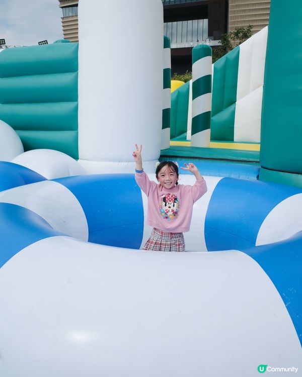 小朋友放電必去！西九充氣樂園勁好玩🥳