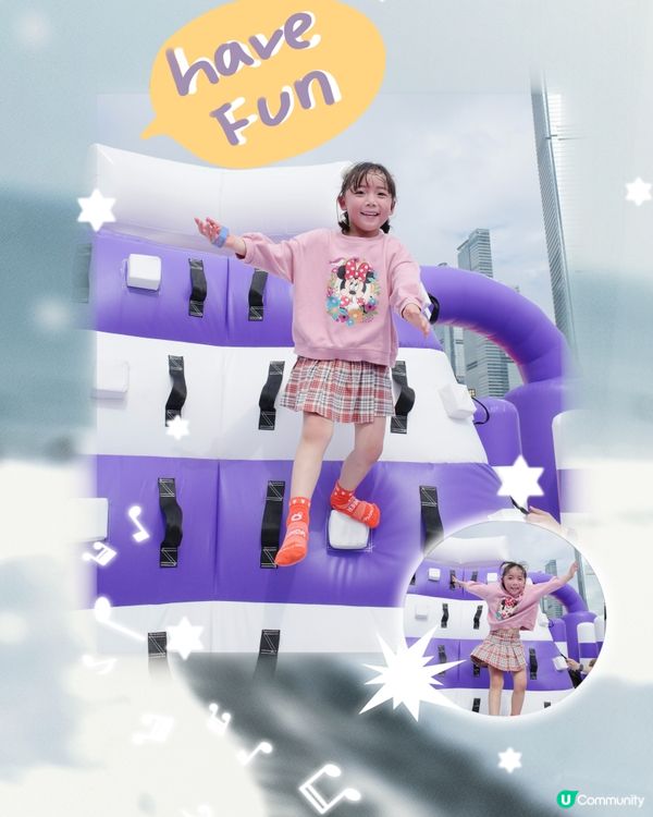 小朋友放電必去！西九充氣樂園勁好玩🥳