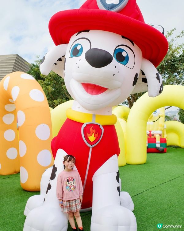 小朋友放電必去！西九充氣樂園勁好玩🥳