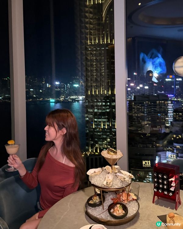 尖咀高空餐酒吧！🌃 靚景美食Double Up！🤤