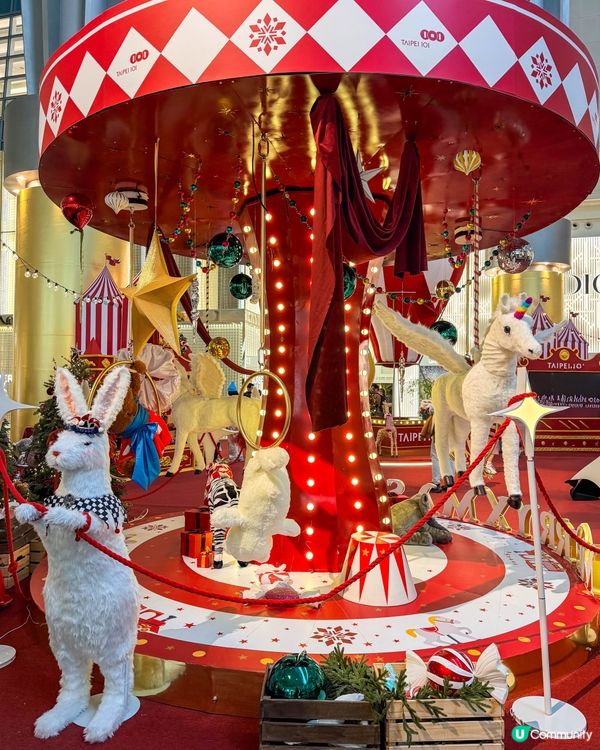 1.  台北101聖誕🎄！玩具總動員陪你過