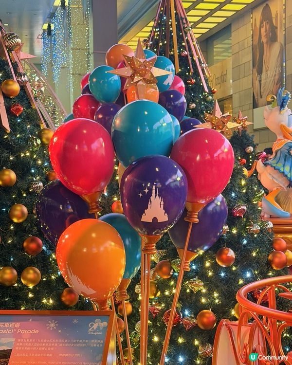 尖沙咀聖誕熱點🎄迪士尼20周年夢幻裝飾