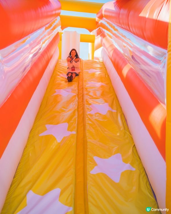 全港最大充氣樂園!反轉波波池+40米競技賽道