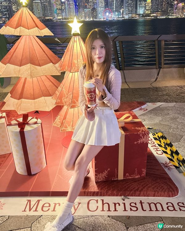 聖誕必飲！霸王茶姬可可烏龍奶茶 🎄🍵 嚟星光大道打卡