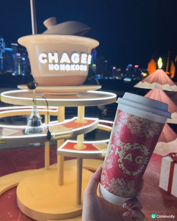 聖誕必飲！霸王茶姬可可烏龍奶茶 🎄🍵 嚟星光大道打卡