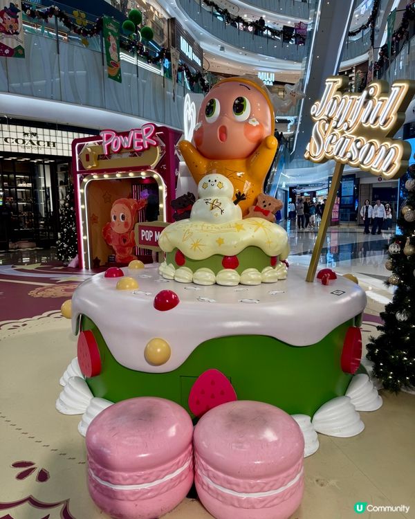 旺角新世紀聖誕打卡點！泡泡馬特星星人陪你甜到爆🌟！