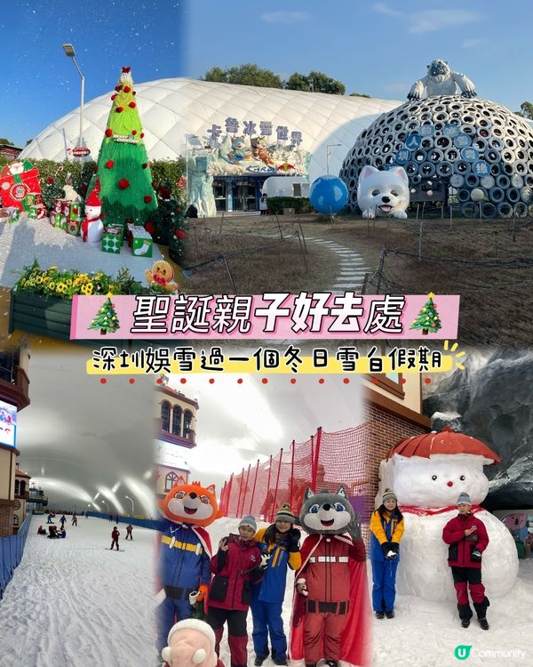 深圳娛雪❄️親子冬日遊☃️！ 