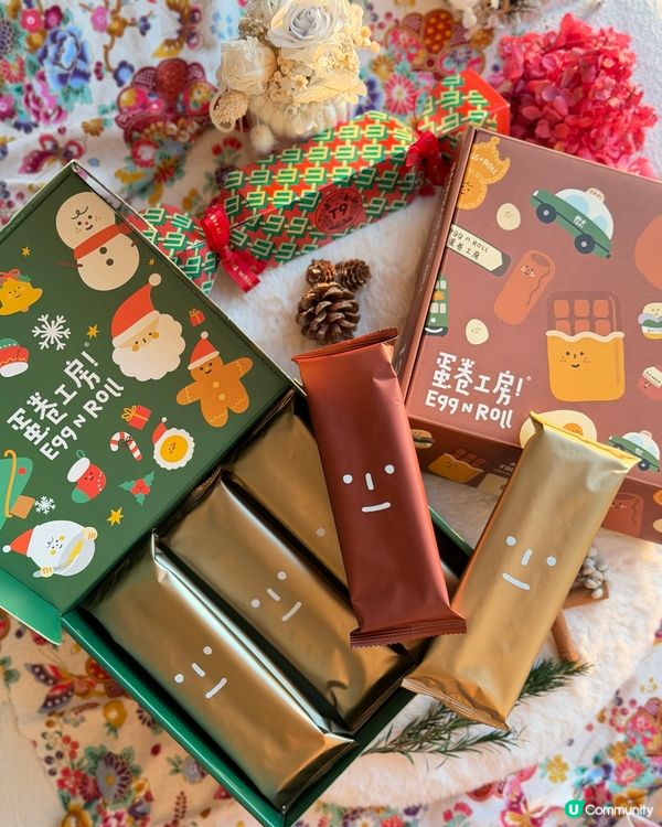工展會掃貨！蛋卷工房聖誕限定🎁！ #香港製造