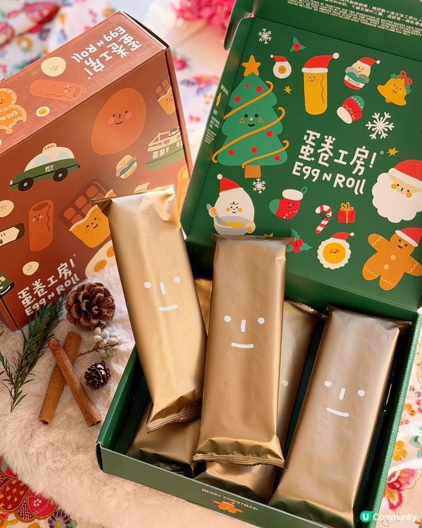 工展會掃貨！蛋卷工房聖誕限定🎁！ #香港製造
