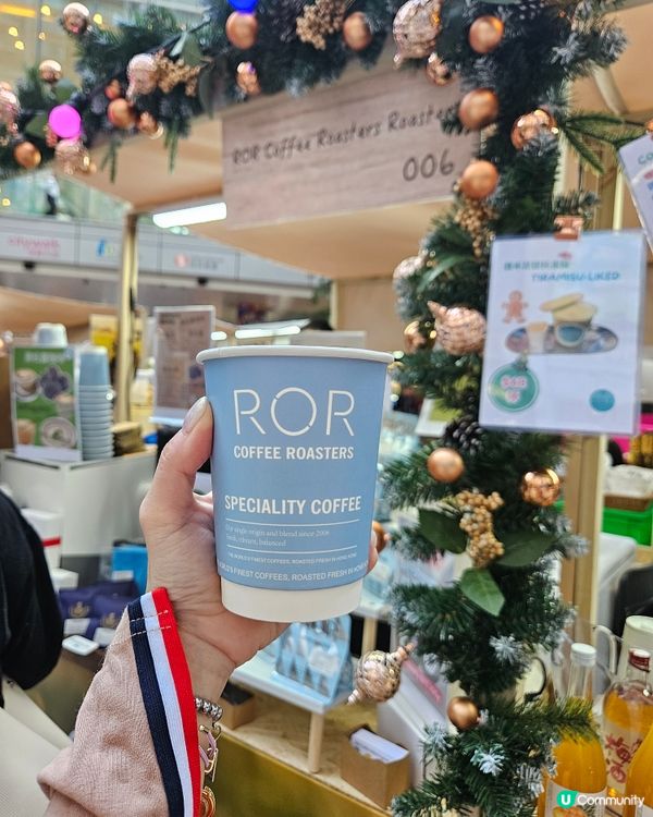 咖啡控注意！荃新天地聖誕市集☕🎄