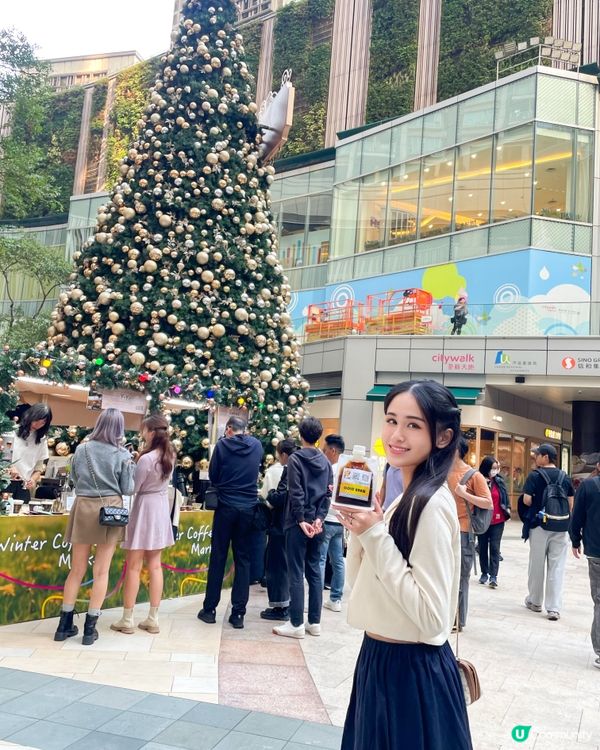 荃新天地聖誕咖啡市集🎄！咖啡控必衝☕️