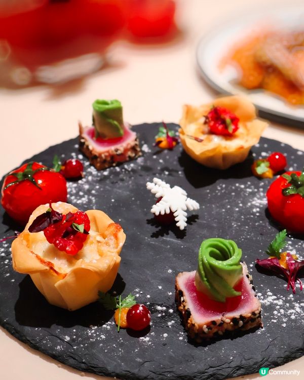 花廚聖誕大餐！花海中嘅幸福🥰🎄