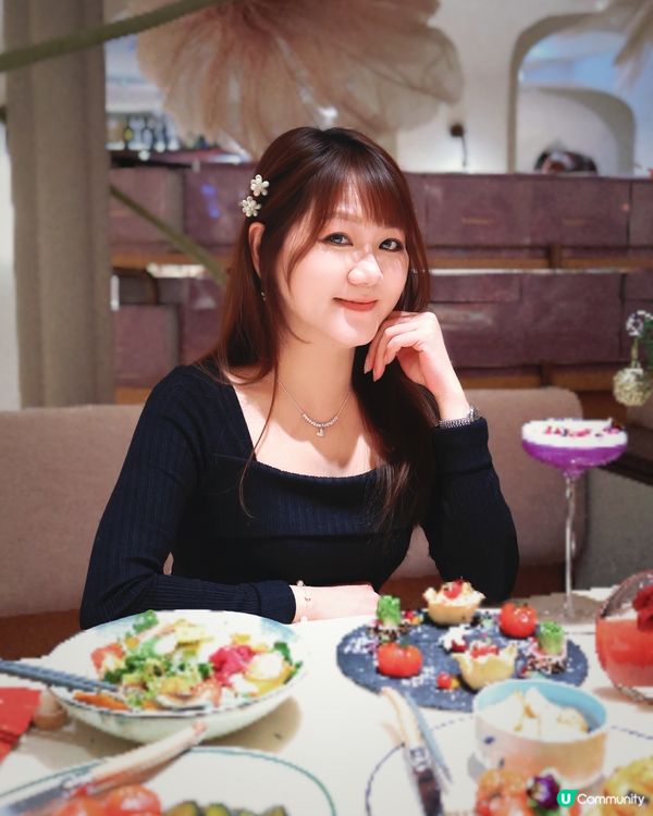花廚聖誕大餐！花海中嘅幸福🥰🎄