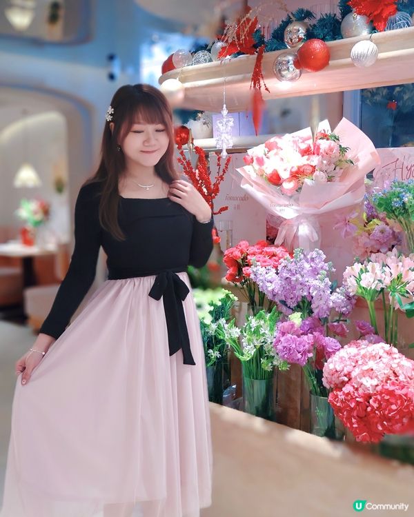 花廚聖誕大餐！花海中嘅幸福🥰🎄