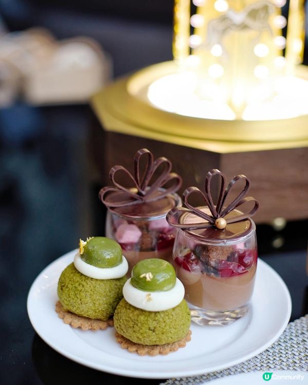 Afternoon tea 🎄❄️GREEN X GODIVA：星願木馬🎠」三道菜下午茶