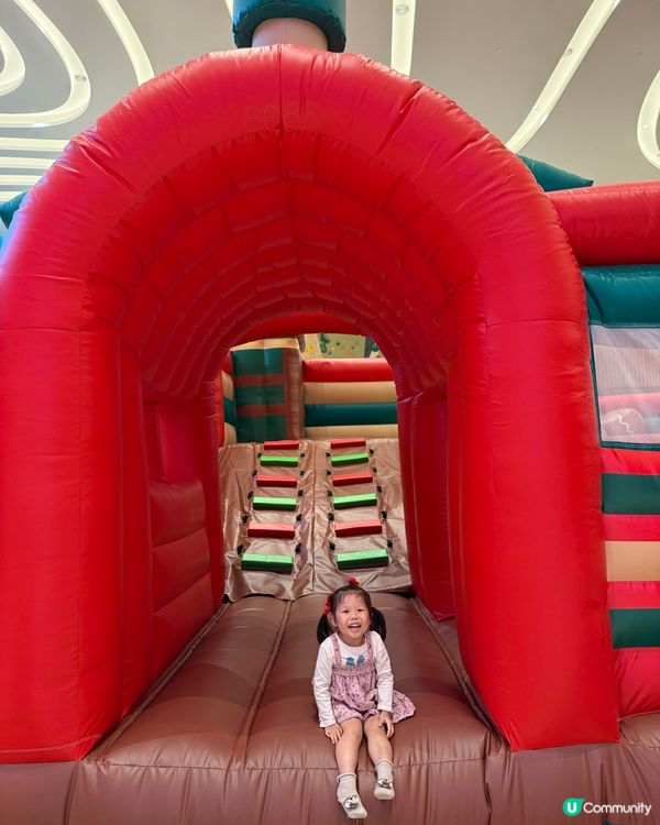 逾千呎嘅4.5米高吹氣樂園🎪快啲換領啦