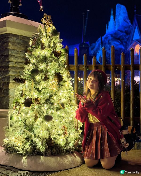 聖誕夢幻🏰！迪士尼嘅魔法✨！