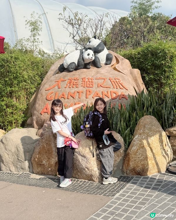 🐼❄️薯仔迷衝海洋公園