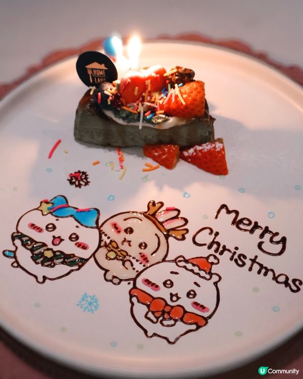 聖誕儀式感餐廳🎄！畫碟+即影即有📸！