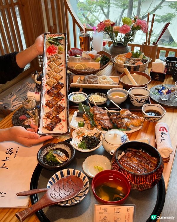 尋味之旅！樓上炭燒鰻魚😋！