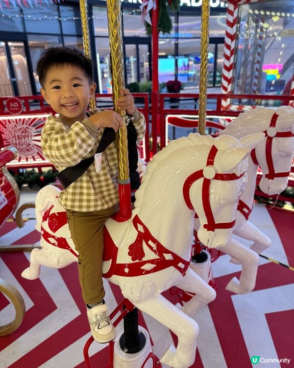 Go Park有旋轉木馬🎠➕聖誕老人🧑‍🎄出沒