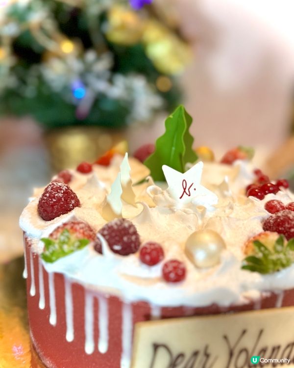 🌲🎅🏻聖誕當然要吃聖誕蛋糕❄️☃️❤️😋