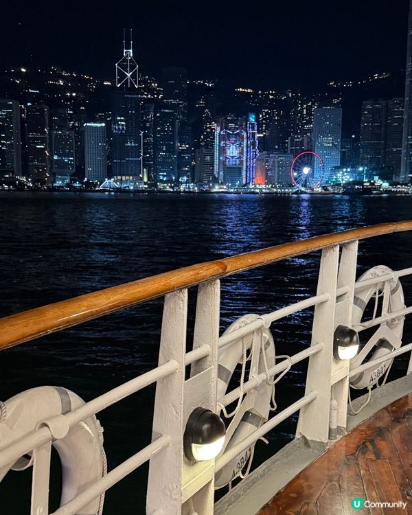 天星小輪飲嘢吹海風！🤩 現場Live正爆🚢🍹