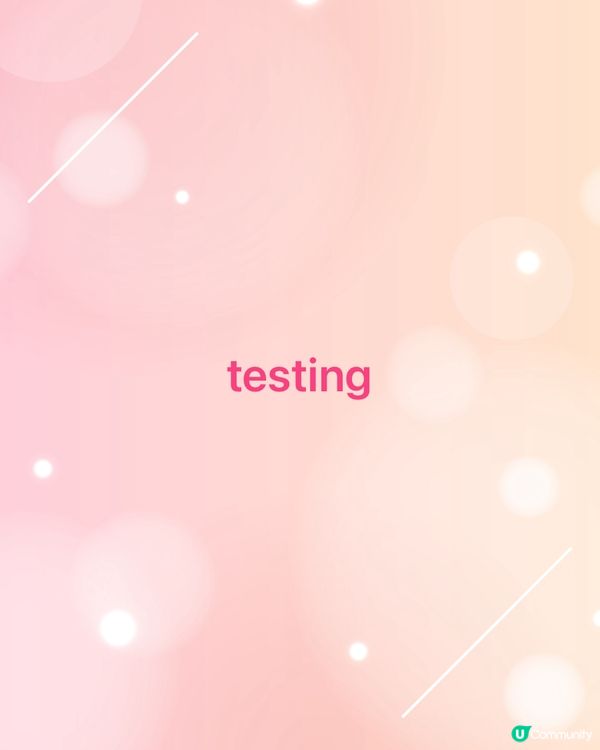 testing