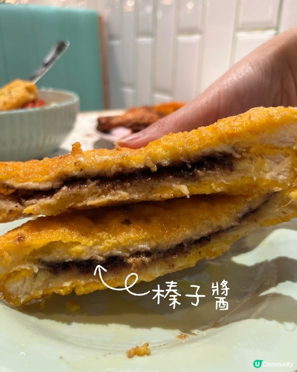 避風塘雞髀+紅豆冰🤤下午茶一流🤩