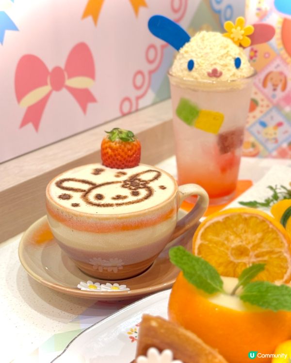 🧡🫧全港首個 Usahana 期間限定主題餐廳🫧🧡