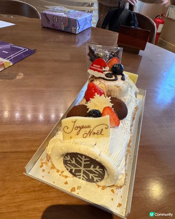 ❄️聖誕白雪樹頭蛋糕❄️🤍🍰