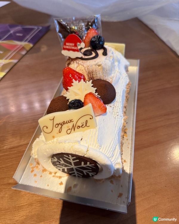 ❄️聖誕白雪樹頭蛋糕❄️🤍🍰