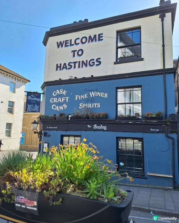 《光影誌》27｜英國Hastings漫遊：從古老網棚到崖巔之