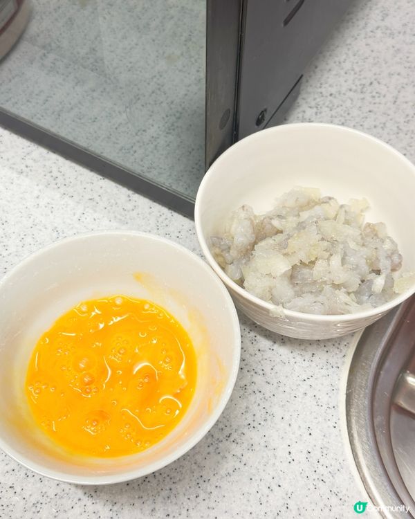 煮俾女女嘅愛心餐 🥰 蝦仁蛋餅仔 🍳