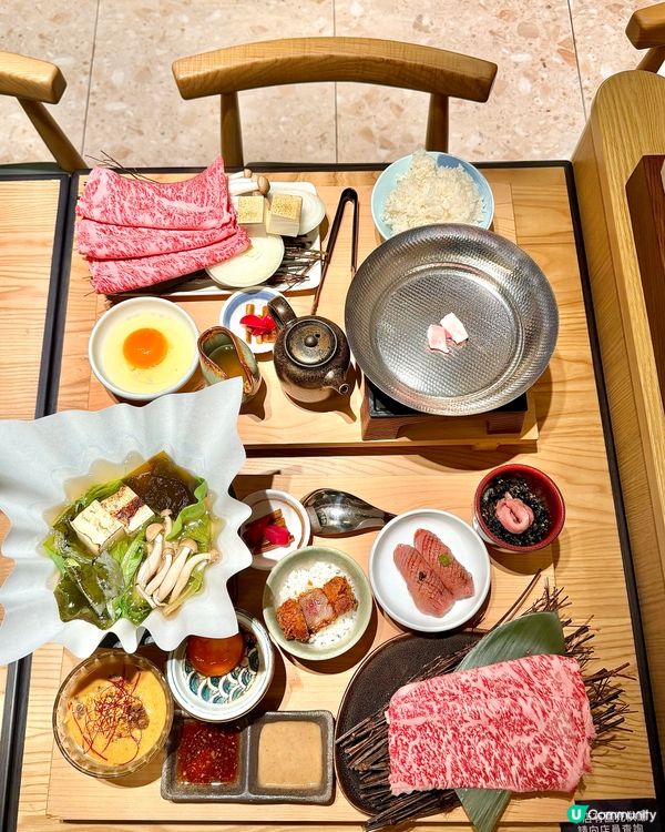 用最抵食嘅價錢食最優質嘅黑毛和牛定食