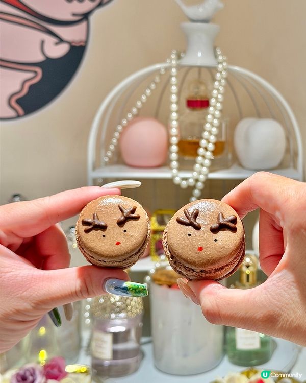 1.  聖誕鹿鹿馬卡龍🦌！尖咀自助烘焙初體驗🥳！