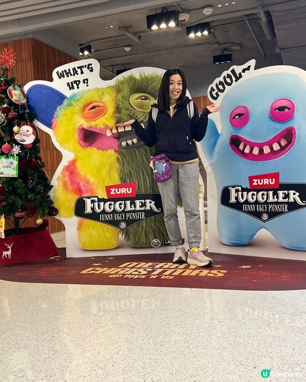 FUGGLER 沙田出沒！醜萌聖誕打卡📸！