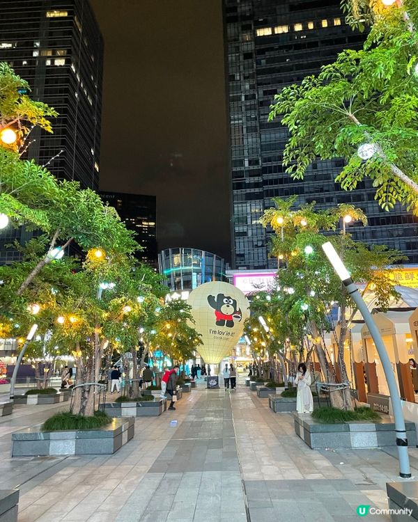 聖誕快閃琛圳灣夜遊記