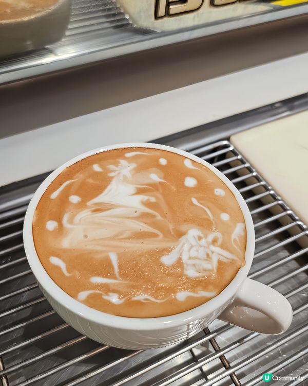 【咖啡☕️】聖誕樹拉花分享🎄☃️❄️✨️
