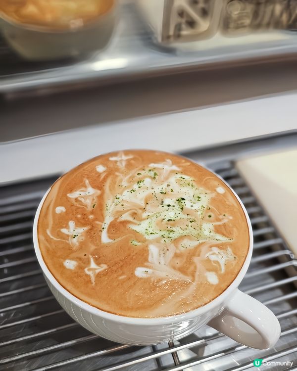 【咖啡☕️】聖誕樹拉花分享🎄☃️❄️✨️