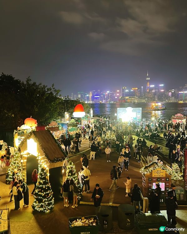 西九聖誕🎄排隊兩粒鐘都值！✨