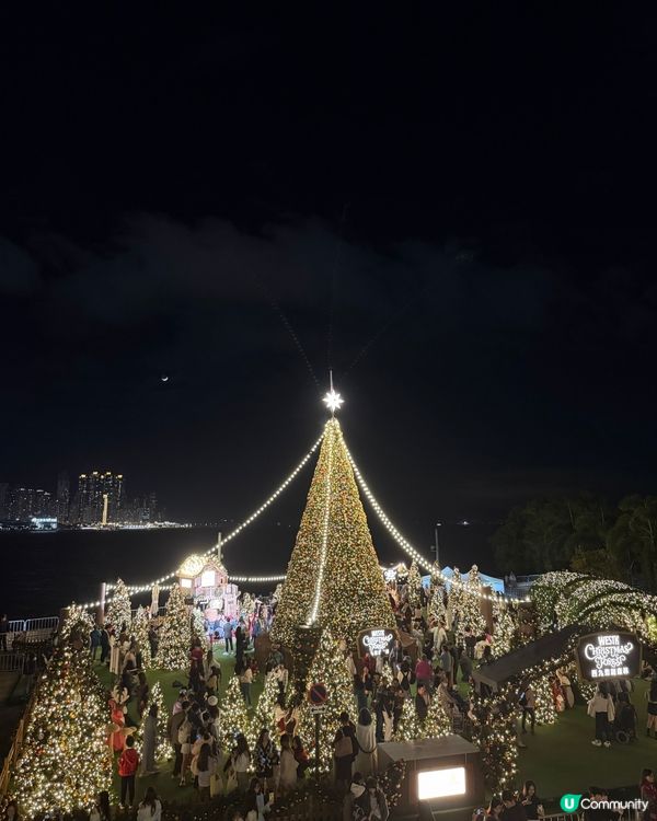 西九聖誕市集🎄！浪漫爆棚！維港夜景必影📸！