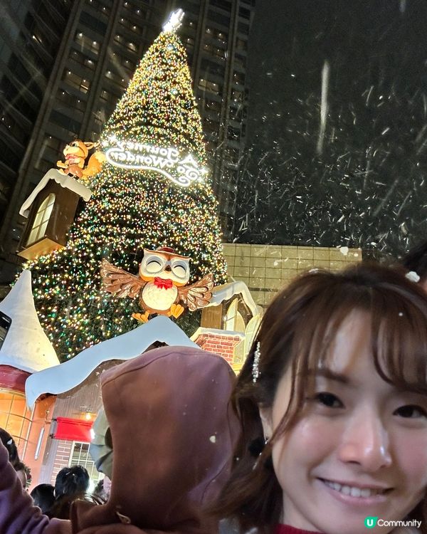 萬象城 漂雪❄️☃️🎄