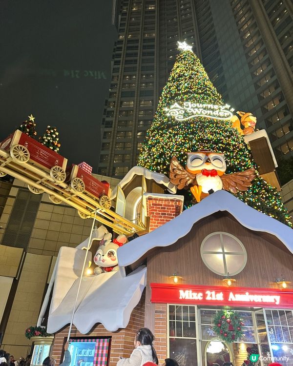 萬象城 漂雪❄️☃️🎄