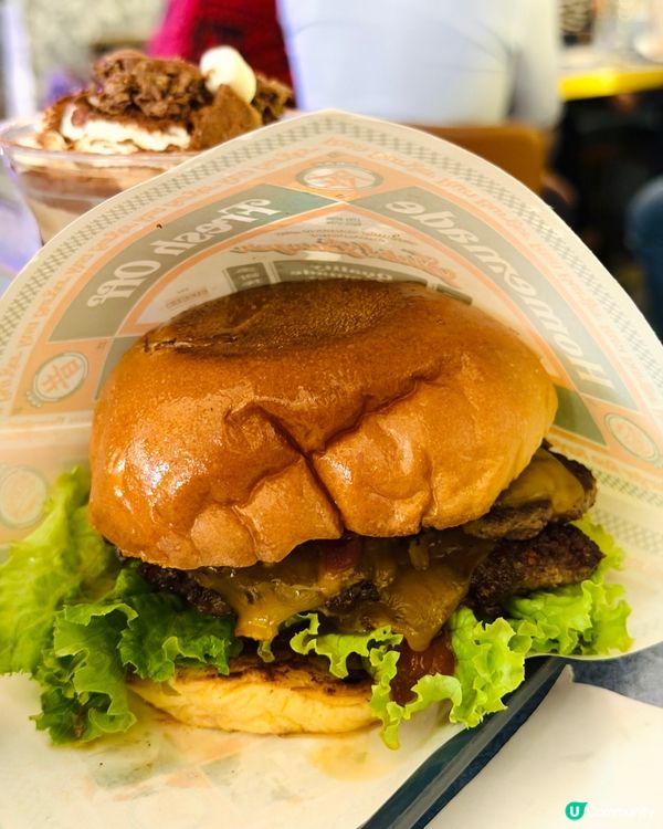 手工漢堡包🍔！大廚冠軍出品😋！